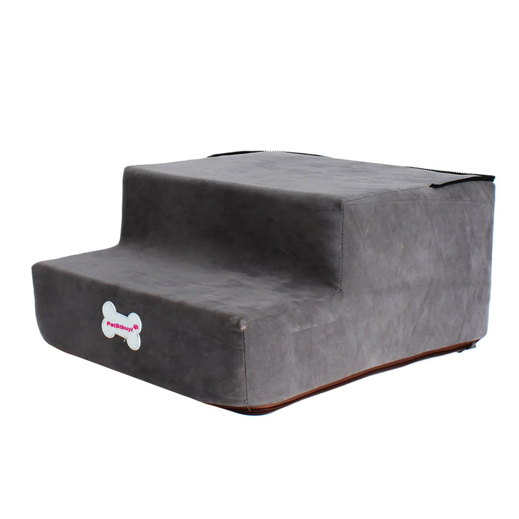 Foldable Dog Stairs — Anti-Slip, Joint-Friendly Bed Access