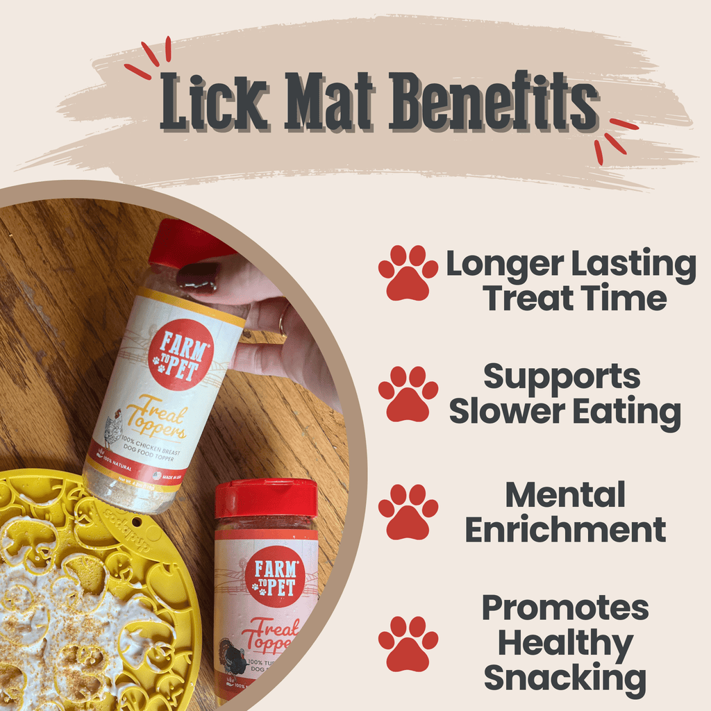 Lick Mat — Calm Spa Moments, Suction-Cup Steady