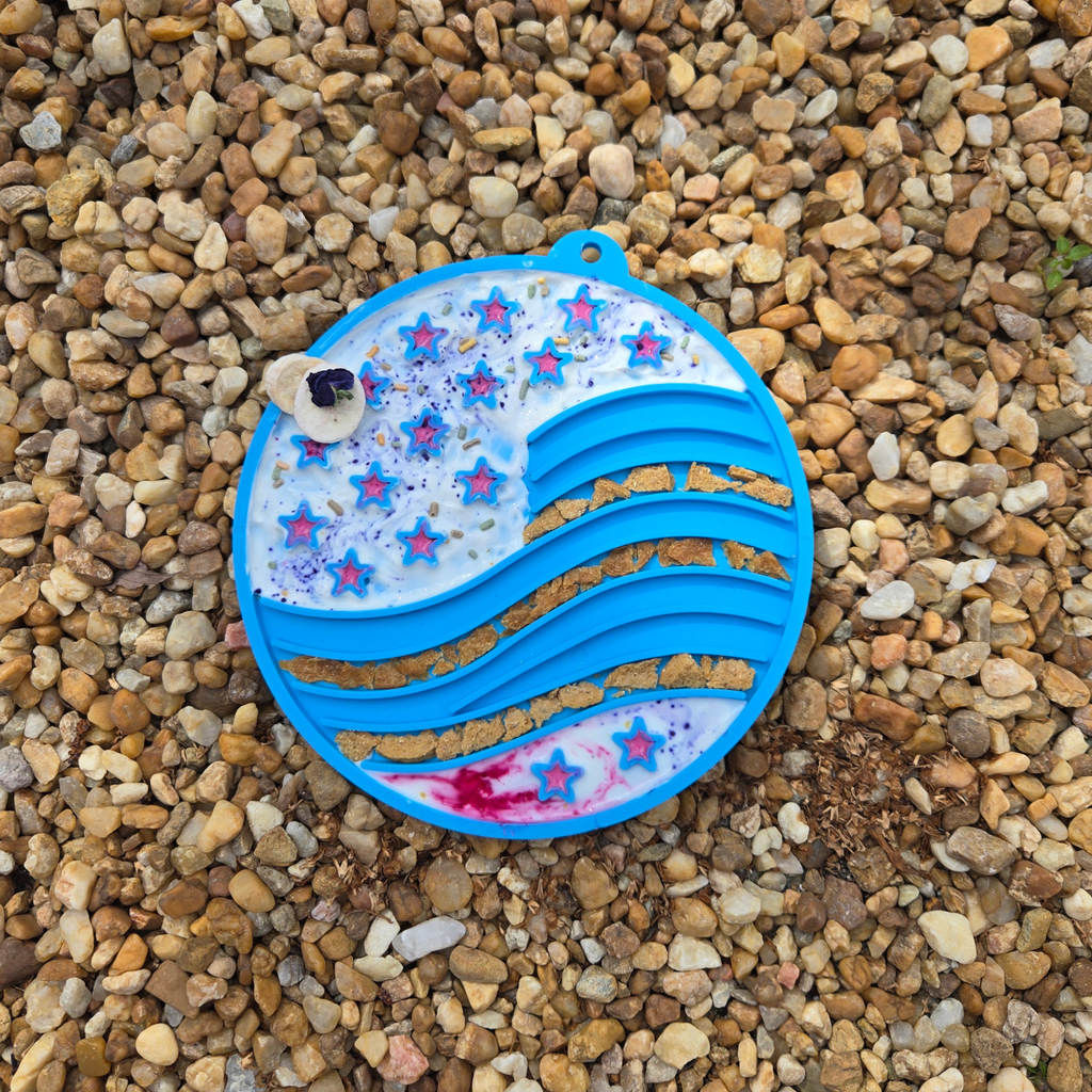 Lick Mat — Calm Spa Moments, Suction-Cup Steady