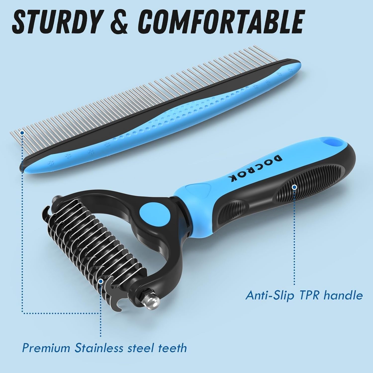 Deshedding Brush — Less Fur Everywhere