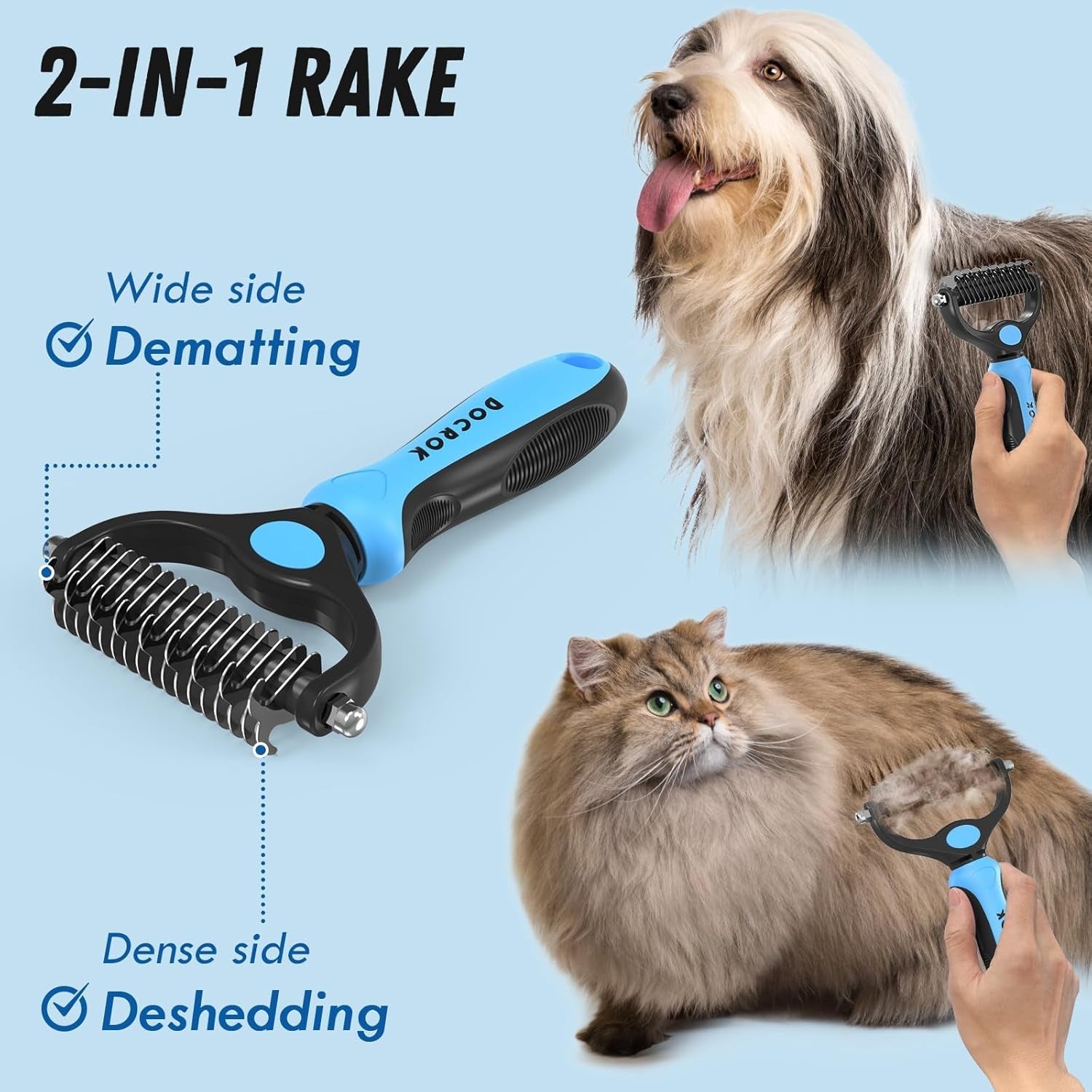 Deshedding Brush — Less Fur Everywhere
