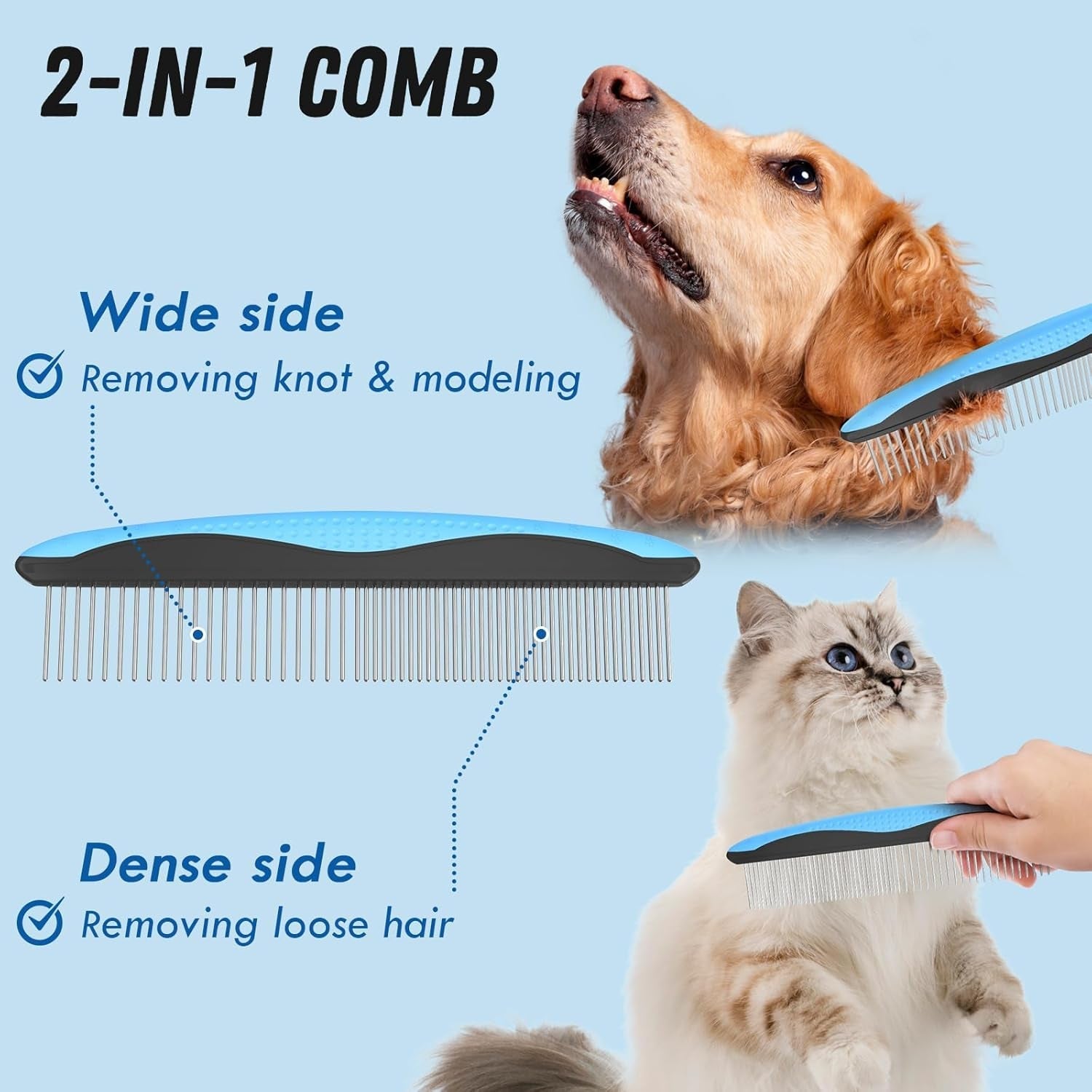 Deshedding Brush — Less Fur Everywhere