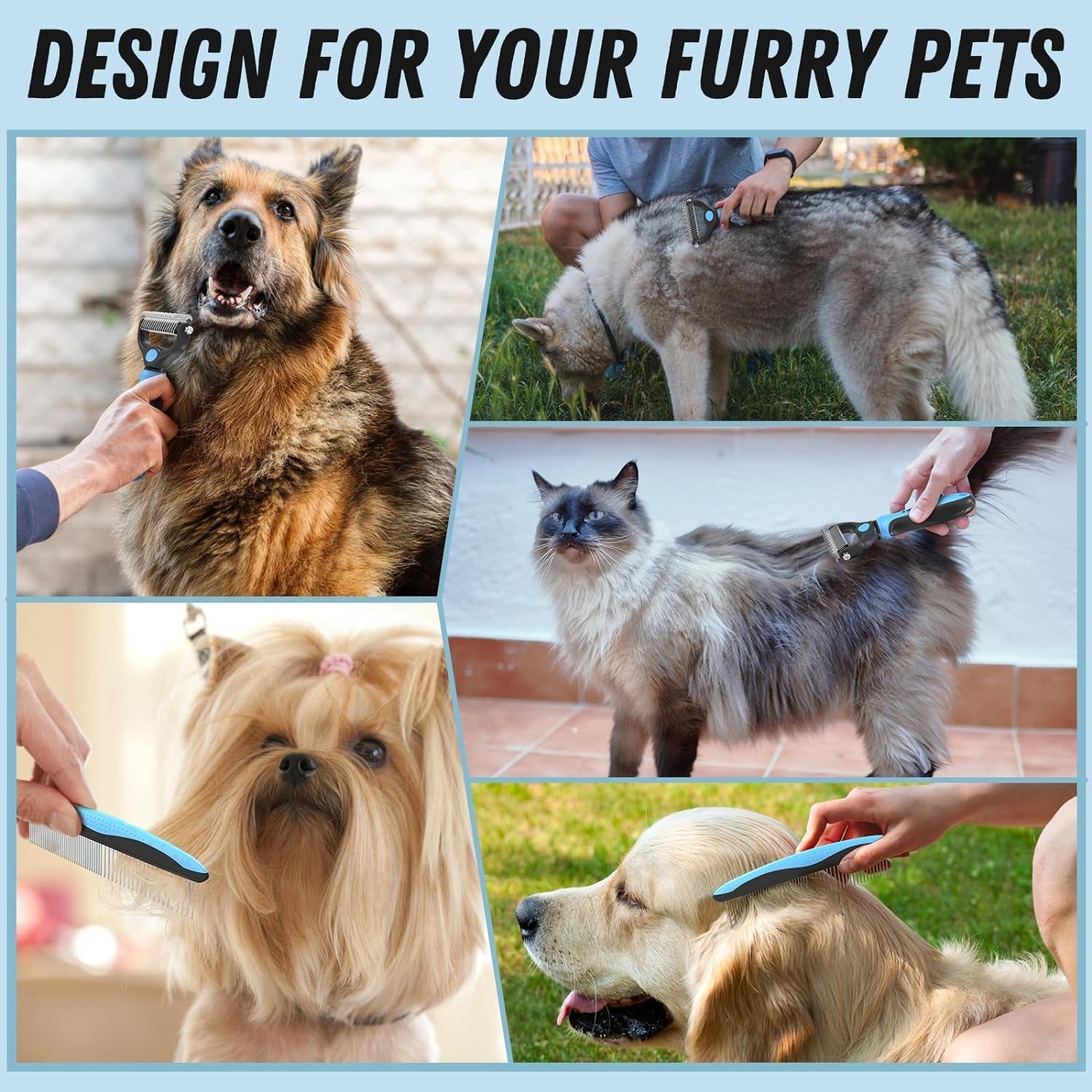 Deshedding Brush — Less Fur Everywhere