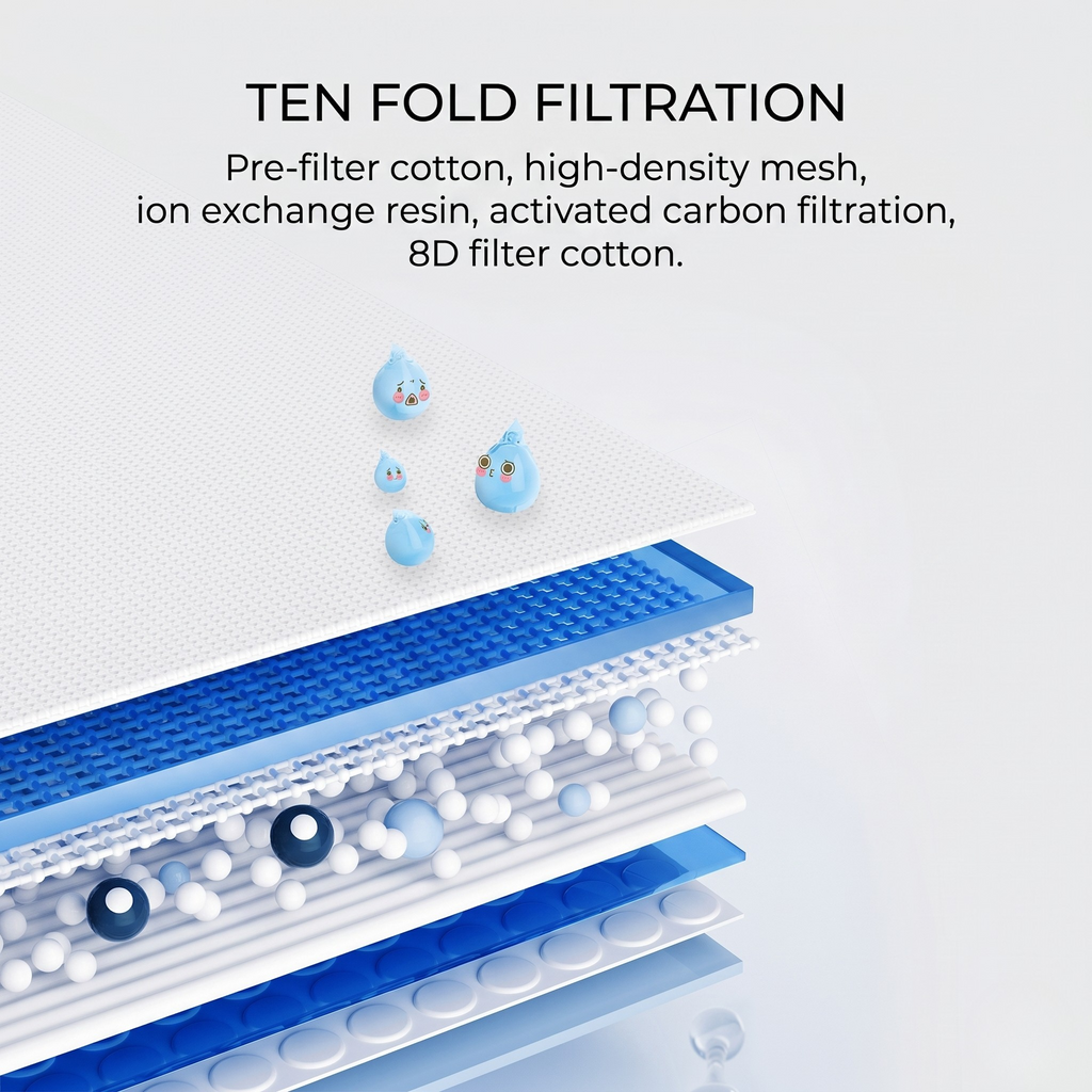 Circulating Water Fountain — Always Fresh, Always Flowing