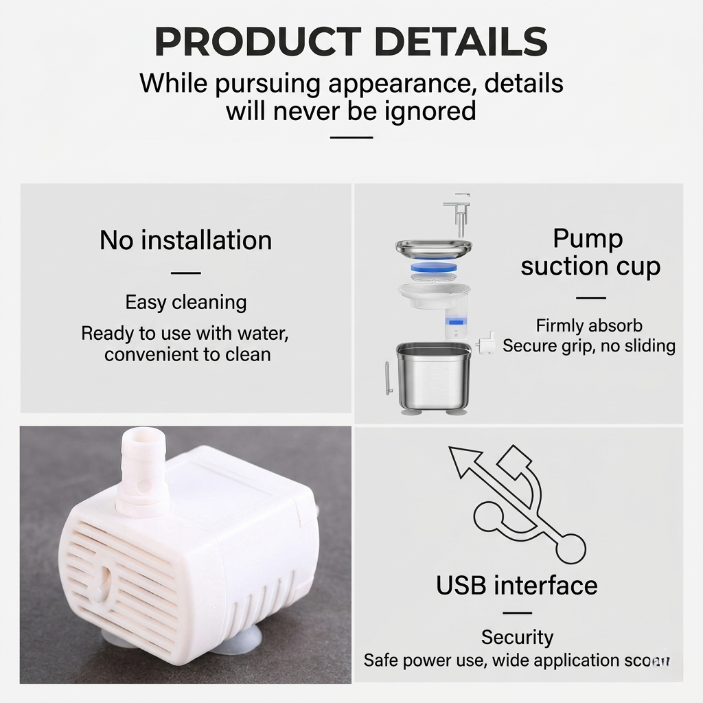 Circulating Water Fountain — Always Fresh, Always Flowing