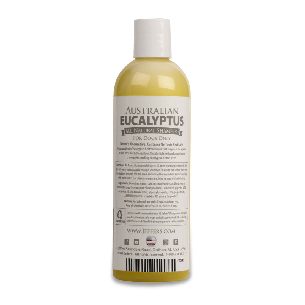 Eucalyptus Shampoo — All-Natural, Helps Repel Pests